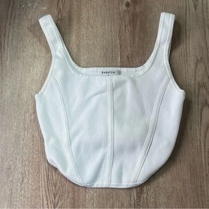 Babaton Aritzia sculp Knit Bustier Tank